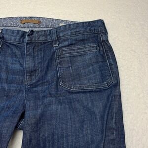 Gap Jeans Womens 12 Blue 1969 Limited Edition Bootcut Patch Pocket Denim 4196